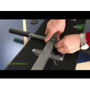 Banca Curbata Abdomene Dhs 1011 - Negru