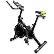 Bicicleta Fitness Spin Bike Dhs 8912 - Negru-Verde