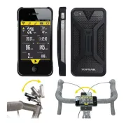 Husa Smartphone Bicicleta Topeak Ridecase Iphone 4, Negru