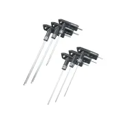 Set Chei Imbus Bicicleta Topeak T-Handle Duohex, Tps-Sp01, Negru, Argintiu