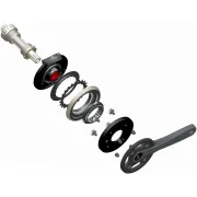 Angrenaj Pedalier Truvativ Hammerschmidt Fr - 2x9 Viteze, 24-22t