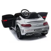 Masina Electrica Mercedes-Benz AMG C63s QY1588 - Argintiu