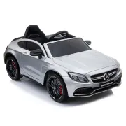 Masina Electrica Mercedes-Benz AMG C63s QY1588 - Argintiu