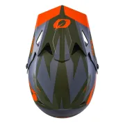 Casca Integrala O'Neal Sonus Deft - M (57/58 Cm), Gri/Portocaliu