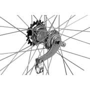 Roata Spate Bicicleta Cerurim - 28 Inch, 36H, 622 x 18, Argintiu