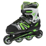 Role Copii, Reglabile Marko, S 31-34, Negru-Verde