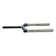 Csu U-Turn Al Steerer - 1-1/8 Inch, Black Crown, Gold