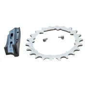 HammerSchmidt Chain Ring/Guide - 22 T, Silver