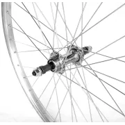Roata Spate Bicicleta Cerurim 24 Inch, 36H, 507 x 21, Argintiu