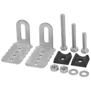 Set Aparatori Noroi Polisport Colorado Junior - 20-24 Inch, Negru