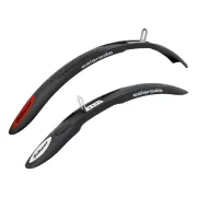 Set Aparatori Noroi Polisport Colorado Junior - 20-24 Inch, Negru