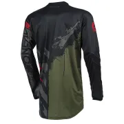 Bluza O'Neal Element Ride - M, Negru-Verde