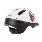 Casca Ciclism Copii Polisport Hoggy - 44-48 cm, XXS, Alb-Roz