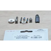 Red Front Derailleur Spare Parts Kit - Silver