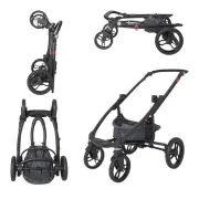 Carucior Bebe Transformabil 2 In 1 Dhs Arrow Switch - Rosu