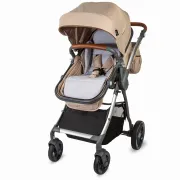 Carucior Transformabil 3 In 1 Coccolle Acero - Bej