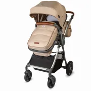 Carucior Transformabil 3 In 1 Coccolle Acero - Bej
