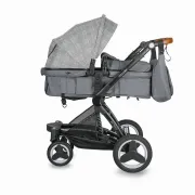 Carucior Transformabil 3 In 1 Coccolle Ambra - Gri