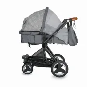 Carucior Transformabil 3 In 1 Coccolle Ambra - Gri