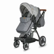 Carucior Transformabil 3 In 1 Coccolle Ambra - Gri