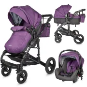 Carucior Transformabil 3 In 1 Cocolle Oppa - Violet