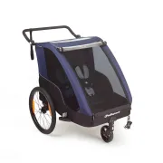 Remorca Bicicleta Transport Copii Polisport Trailer - Albastru