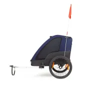 Remorca Bicicleta Transport Copii Polisport Trailer - Albastru