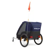 Remorca Bicicleta Transport Copii Polisport Trailer - Albastru