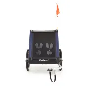 Remorca Bicicleta Transport Copii Polisport Trailer - Albastru