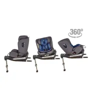Scaun Auto Copii, Rotativ cu Isofix Coccolle Astana, 0-36 Kg - Albastru
