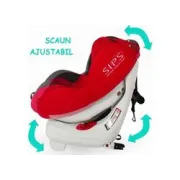 Scaun Auto Rotativ cu Isofix Coccolle Mira-Fix 0-18 Kg - Rosu