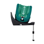 Scaun Auto Rotativ cu Isofix Gb Vaya i-Size 0-18 Kg - Turcoaz