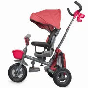 Tricicleta Copii Multifunctionala 4 In 1 Hapi Neo - Visiniu