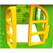 Casuta de joaca pentru copii Garden House cu gard, Mochtoys