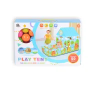 Cort de joaca pentru copii Zoo, cu 50 bile plastic incluse