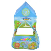 Cort de joaca pentru copii Zoo, cu 50 bile plastic incluse
