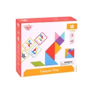 Puzzle copii, forme geometrice Tangram Tooky Toy