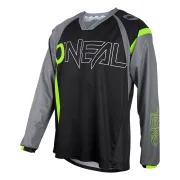 Bluza Ciclism O'Neal Element Fr Hybrid - M, Negru-Galben Neon