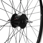 Roata fata Cerurim 28" V-Brake, 622x18, butuc NEXUS dinam, Negru