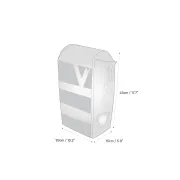 Geanta-Coburi Topeak Pannier DryBag TT9861B, 20L, hidrofug, Negru
