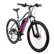 Bicicleta Electrica Afisport W17 - 27.5 Inch, S-M, Gri-Mov