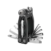 Set Scule Compacte Multifunctionale Ninja 16+, Negru-Argintiu