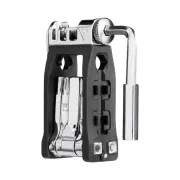 Set Scule Compacte Multifunctionale Ninja 16+, Negru-Argintiu