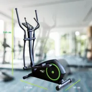 Bicicleta Fitness Eliptica Dhs 3729 - Negru-Verde