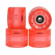 Roti Skateboard - 60x45 mm, Set 4 buc, Roz