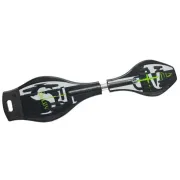 Snakeboard Pro - Negru-Alb-Verde