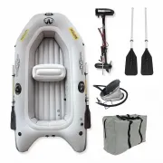 Barca Pneumatica Aqua Marina Motion, Cu Motor Electric T-18 - Alb
