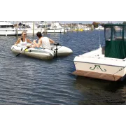 Barca Pneumatica Aqua Marina Motion, Cu Motor Electric T-18 - Alb