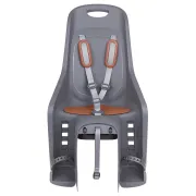 Scaun Bicicleta Copii Polisport Bubbly Maxi Plus CFS - Gri-Maro