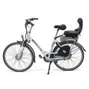 Scaun Bicicleta Copii Polisport Guppy Junior, Gri